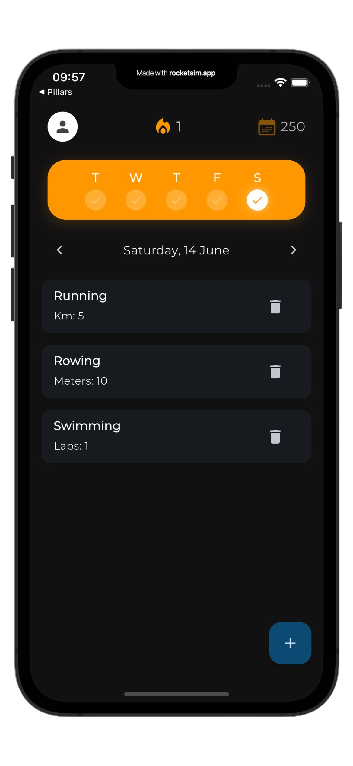 Trakr — Modern workout tracker with customizable routines and progress analytics. Flutter, local-first.
